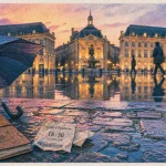 Activités Bordeaux à pied : Place de la Bourse et Miroir d’eau