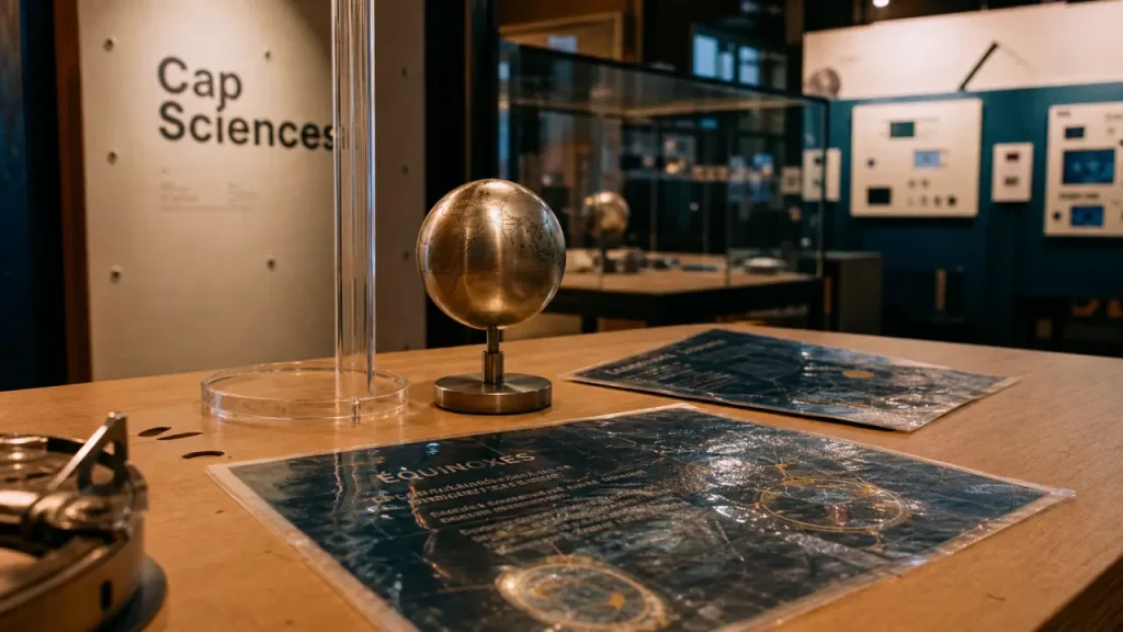 cap sciences bordeaux : intérieur d’un centre scientifique à Bordeaux