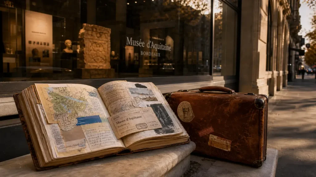 Entrée du musée d'Aquitaine cours Pasteur Bordeaux, guide et ticket}}