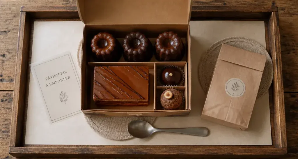 Patisserie bordeaux : cannelés et gâteaux à emporter