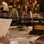 Restaurant etoile bordeaux : atelier culinaire à Bordeaux, cuisine ouverte et verres à vin