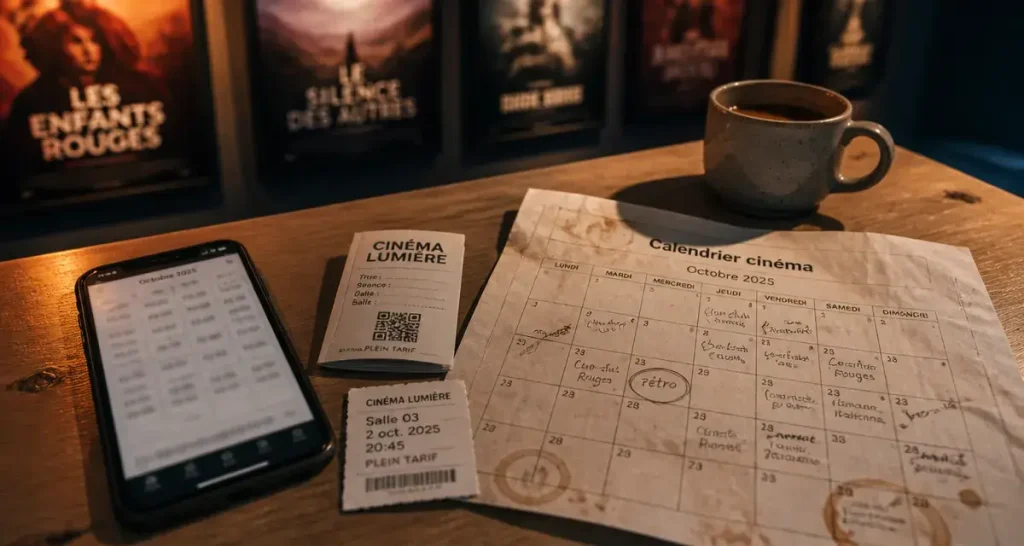 Sortie cinéma octobre 2025 : billetterie et horaires
