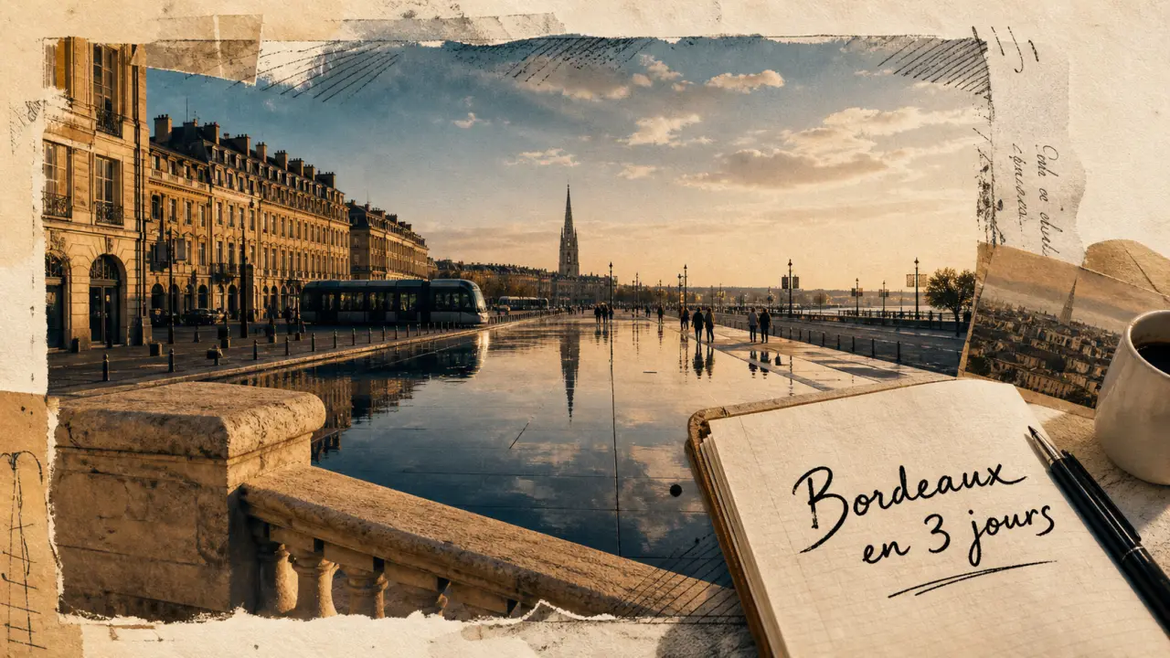 Visiter bordeaux trois jours : Miroir d’eau et quais de la Garonne, Bordeaux