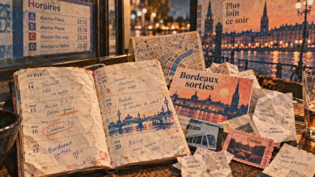 Agenda des sorties bordeaux : choisir aujourd’hui, avec enfants ou en soirée
