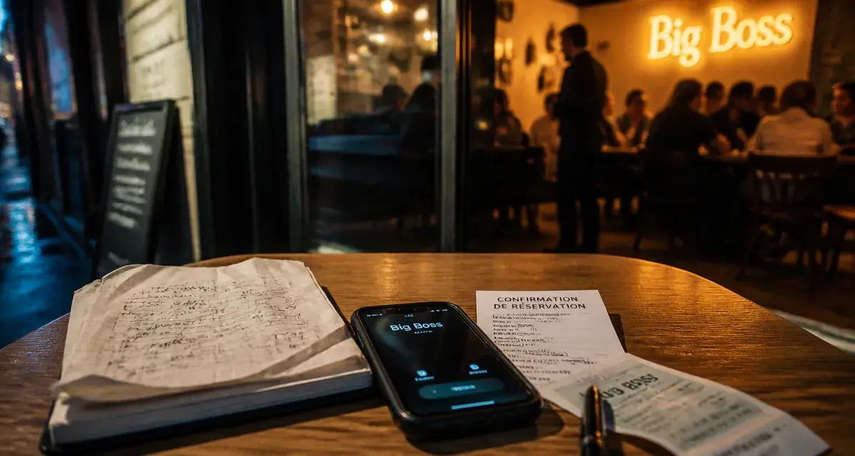 Big Boss restaurant bordeaux : réservation et ticket devant le restaurant