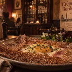 Crêperie à Bordeaux : galette de sarrasin croustillante