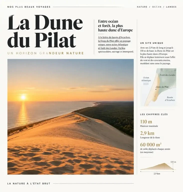 Dune du Pilat, activité incontournable sur le Bassin d'Arcachon