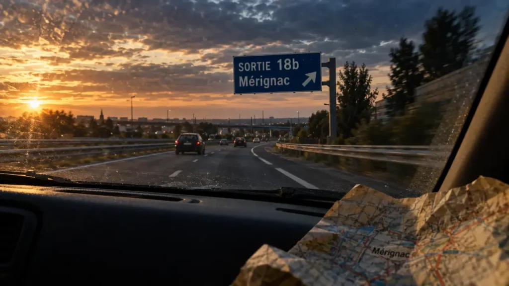Numéros sorties rocade Bordeaux : sortie 18b Bouliac