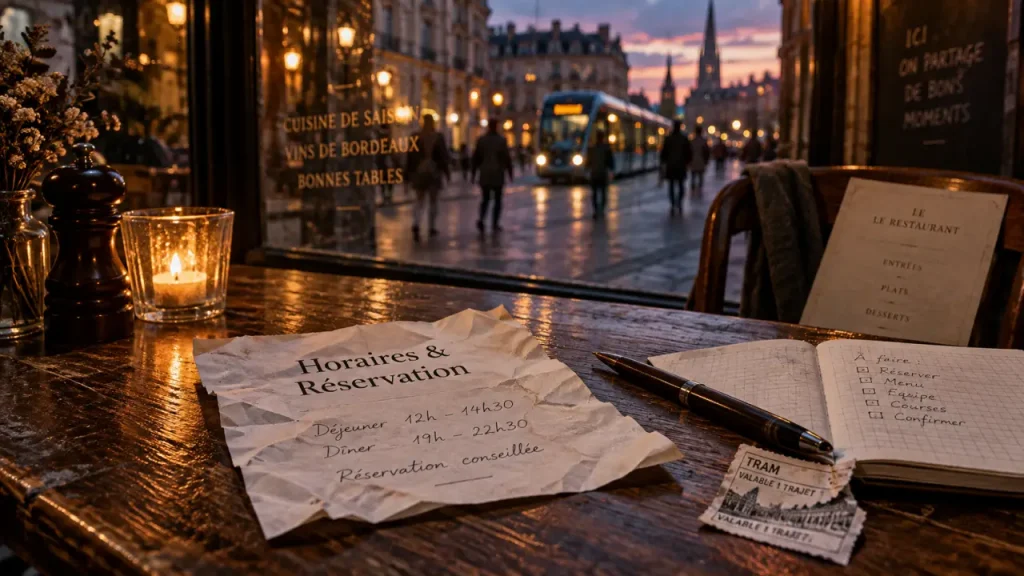 Ost restaurant bordeaux : horaires et réservation