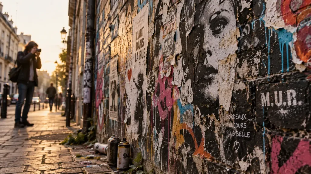 Street art à Bordeaux : les spots, les artistes et les itinéraires à découvrir