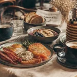 Brunch en semaine Bordeaux, table de brunch chaude en matinée