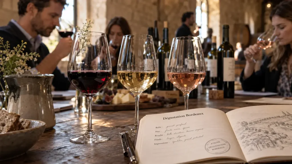 Cours d’œnologie à Bordeaux : choisissez le format adapté à votre niveau et à votre expérience