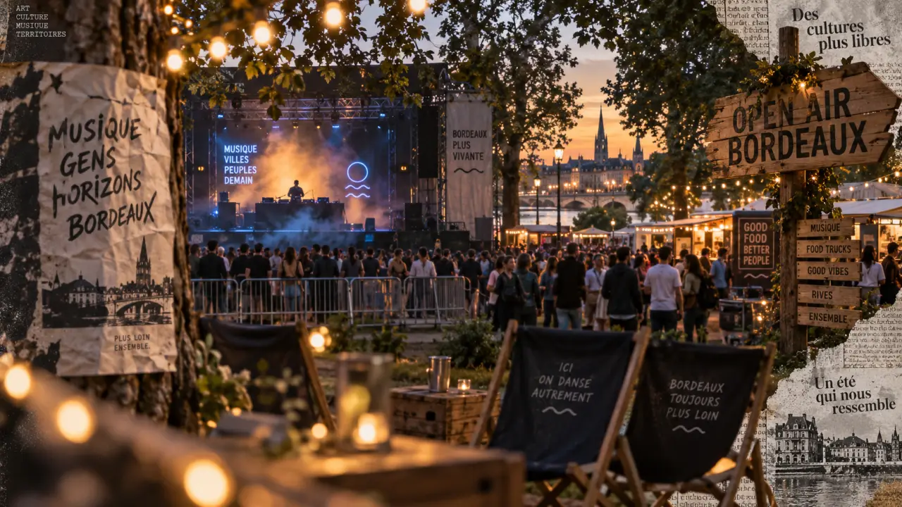 Festival bordeaux open air électro en plein air à Bordeaux