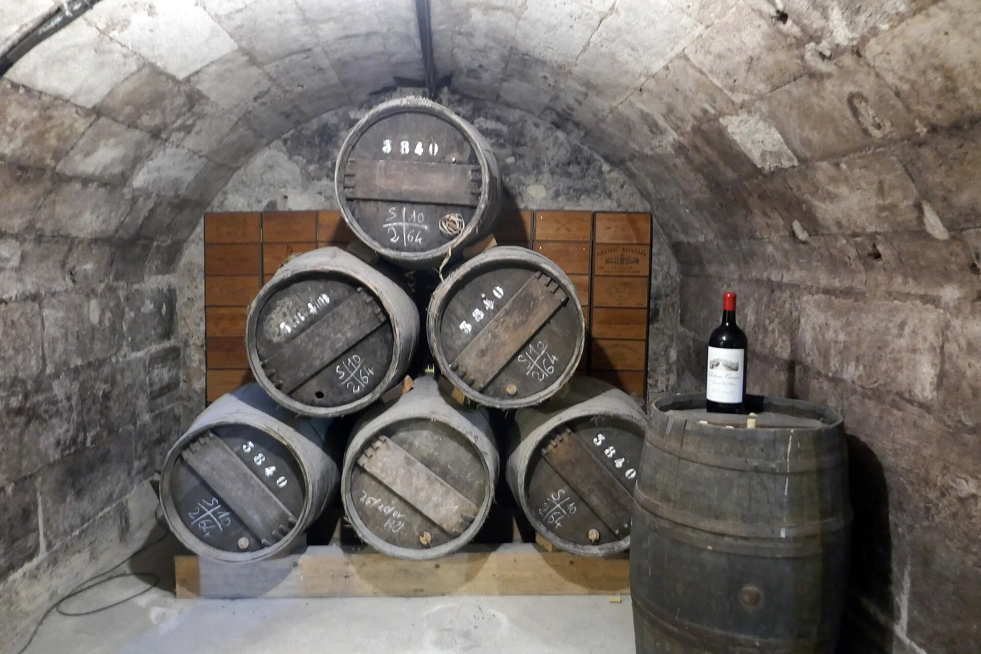 Le Musée du Vin et du Négoce, rue Borie à Bordeaux.